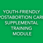 Youth Friendly PAC Supplemental Training Module