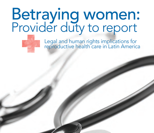 Betraying women: Provider duty to report