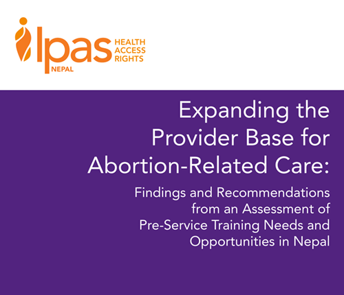 Expanding Provider Base for Abortion Care - Nepal