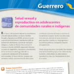 Salud Sexual y Reproductiva Adolescentes de Comunidades Rurales e Indigenas