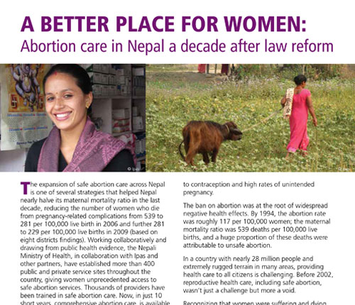 A Better Place for Women Nepal