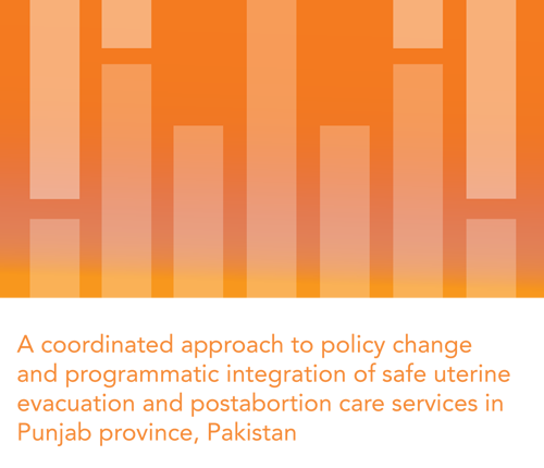 Coordinated Approach to Policy Change Programmatic Integration Safe UEPAC Punjab Province Pakistan