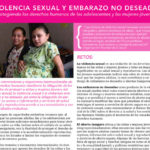 Violencia sexual y embarazo no deseado: Protegiendo los derechos humanos de las adolescentes y las mujeres jóvenes