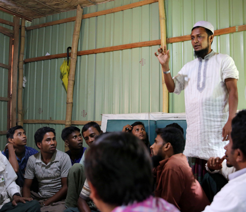 Learning through playing: ‘Kele-Kele Shiki’ board game helps normalize family planning for Rohingya refugees