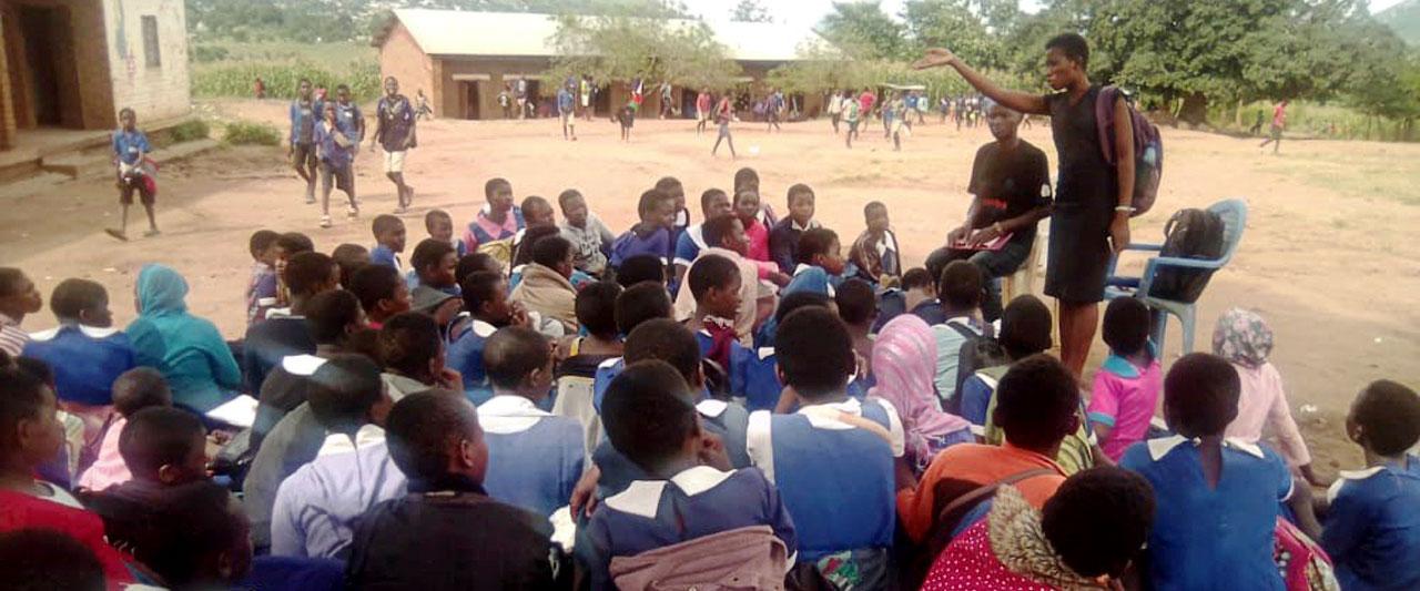 Tisungage Sitima at Mwayi primary school