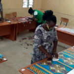 Making masks for refugees in Kakuma