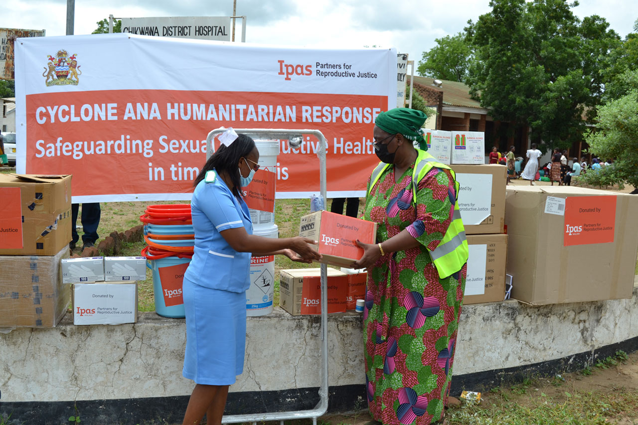 Ipas Malawi cyclone relief