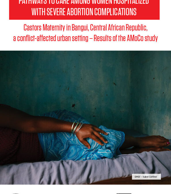 Pathways to care among women hospitalized with severe abortion complications at Castors Maternity in Bangui, Central African Republic