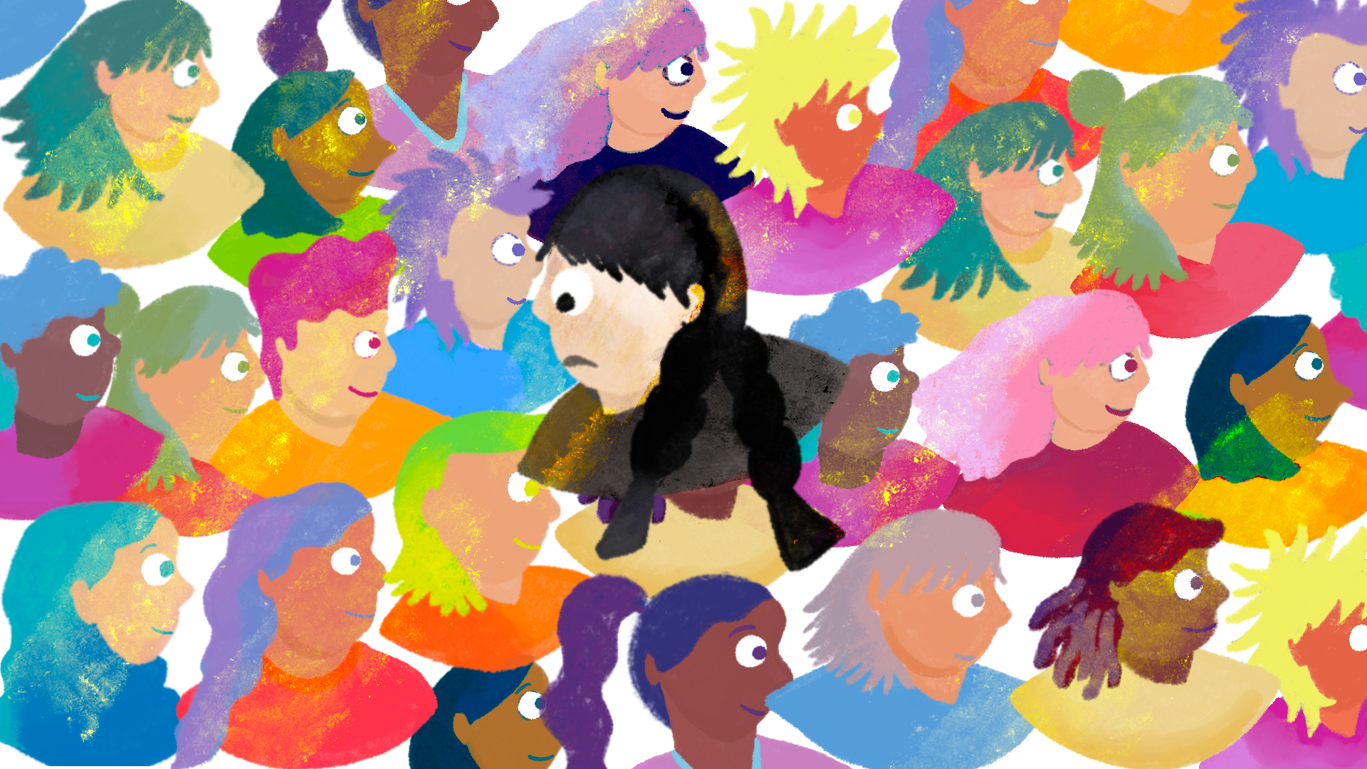 8942-O-F05_Discrimination_Illustration Finding 5: Discrimination causes bisexual and pansexual youth to experience pervasive doubt and uncertainty