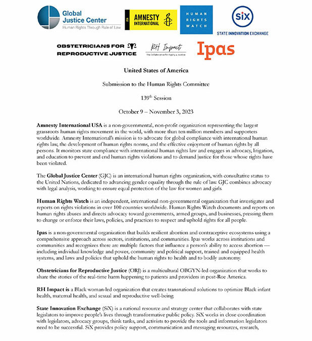 How the Dobbs ruling put the United States in violation of the International Covenant of Civil and Political Rights