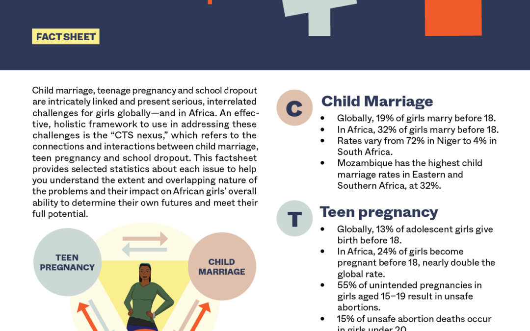 Understanding the nexus of child marriage, teenage pregnancy and school dropout
