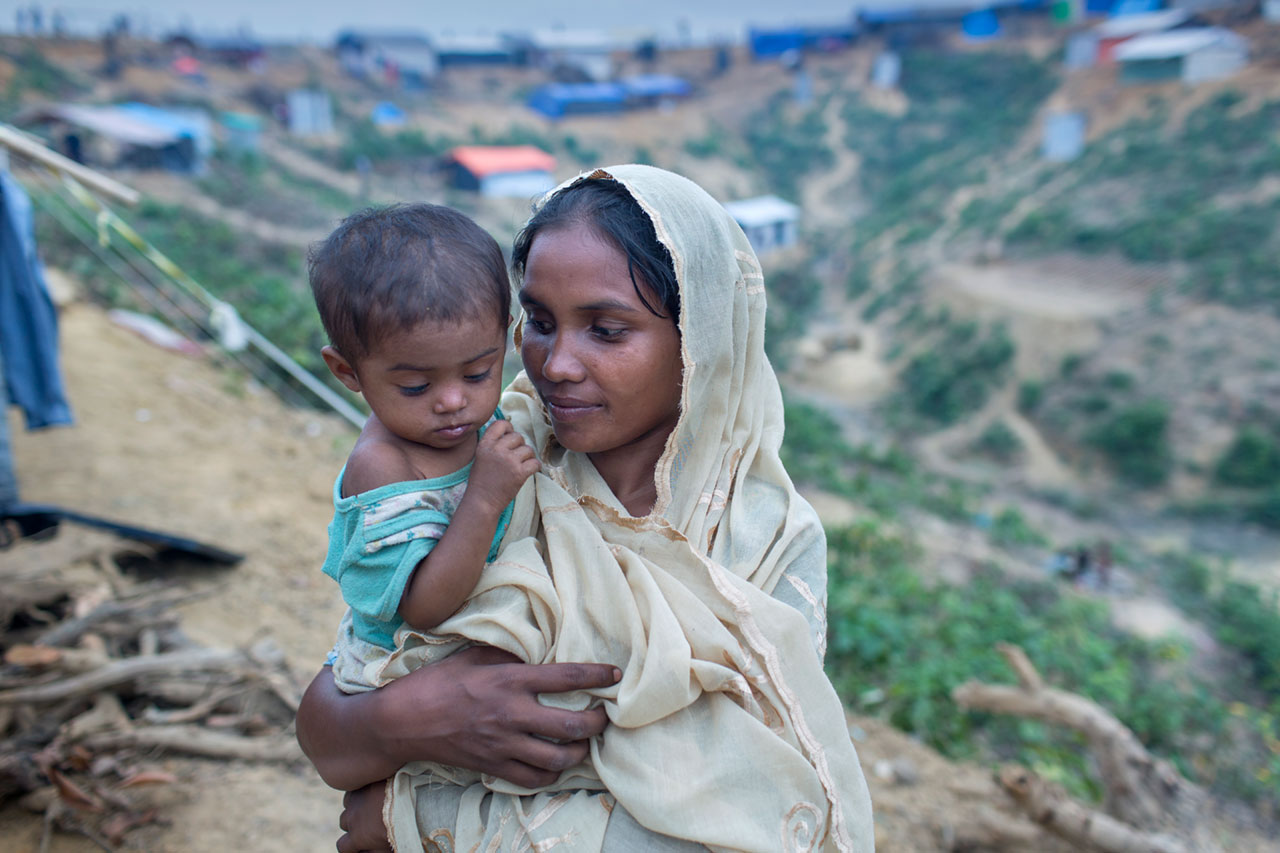 Toyobak, Rohingya refugee in Cox's Bazar 2017 Laxmidhar Singh