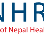 Logo of the Journal of Nepal Health Research Council, featuring a red emblem with a caduceus and star, alongside the text "JNHR" and "Journal of Nepal Health Research Council.